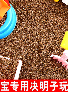 小颗粒决明子玩沙漏枕头填充专用儿童夏天体感凉爽纯生决明子枕芯