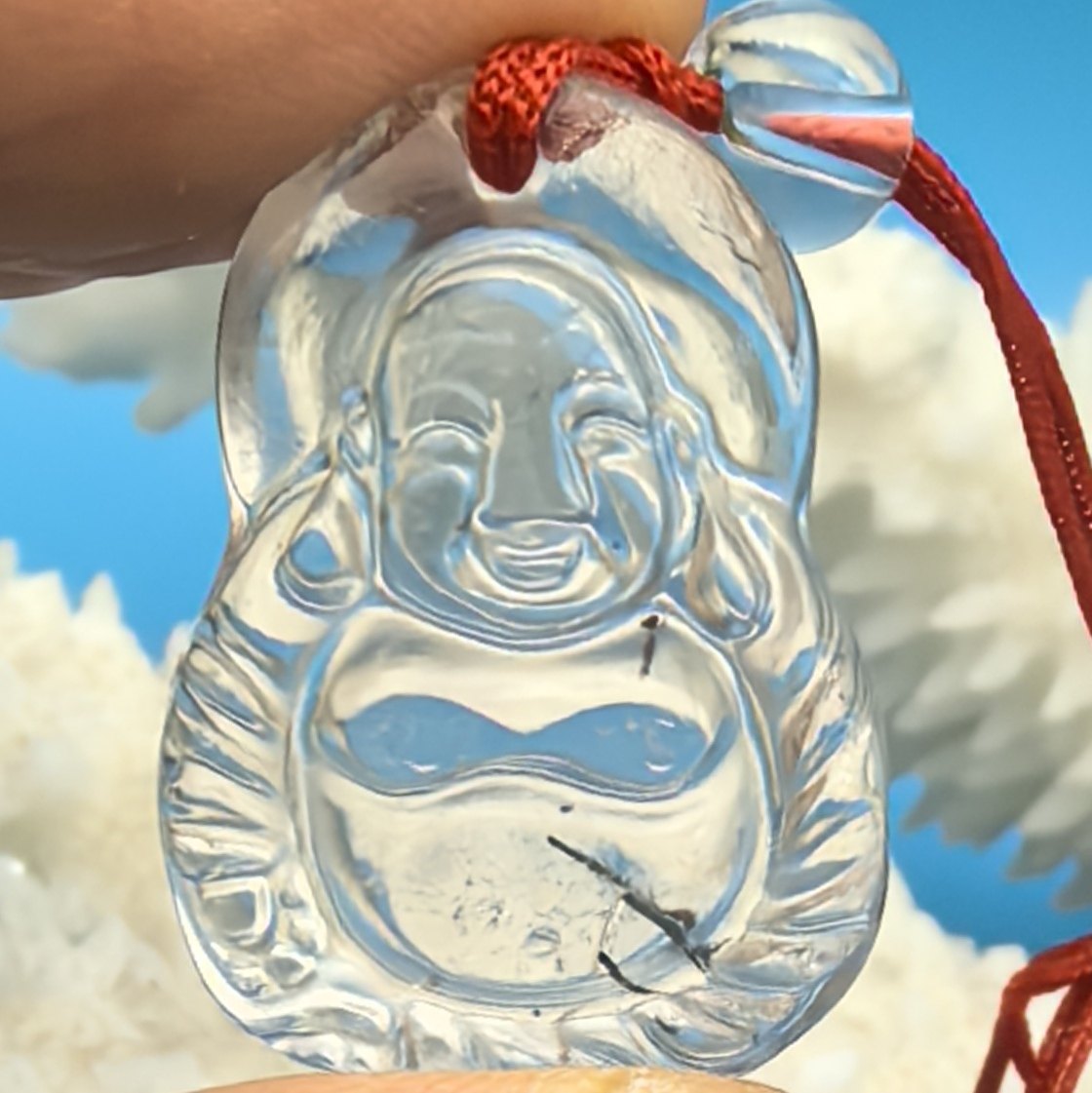 正品天然水晶黑发晶弥勒佛吊坠大肚佛挂件男女礼物一物一图A32-22,饰品/流行首饰/时尚饰品新,颈饰,淘宝优惠券,粉丝福利购,淘宝优惠卷