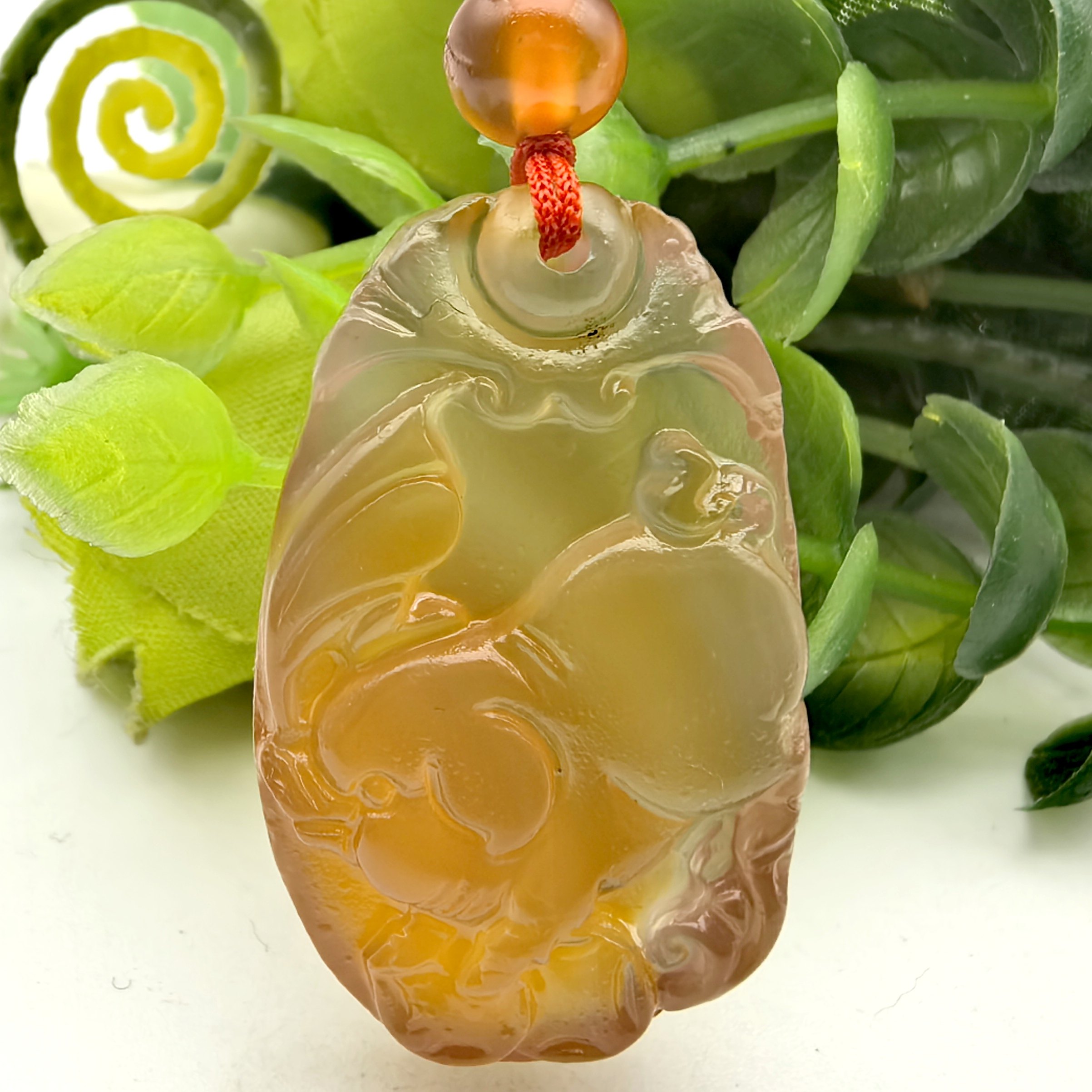 珠(猪)圆玉润天然黄白俏色玛瑙生肖猪吊坠挂件一物一图A46-49,珠宝/钻石/翡翠,颈饰,淘宝优惠券,粉丝福利购,淘宝优惠卷