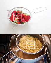 Y-cafe, imported from Japan, stainless steel, filter spoon, hot pot, fried and flavored cold noodles