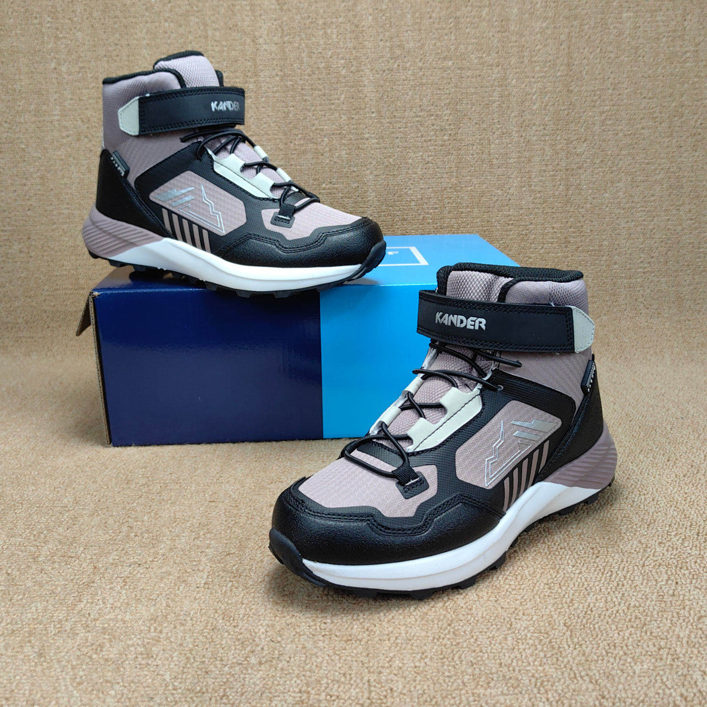 出口外贸女童户外中帮防水徒步鞋透气缓震防滑魔术贴小学生登山鞋,童鞋/婴儿鞋/亲子鞋,儿童户外鞋,淘宝优惠券,粉丝福利购,淘宝优惠卷