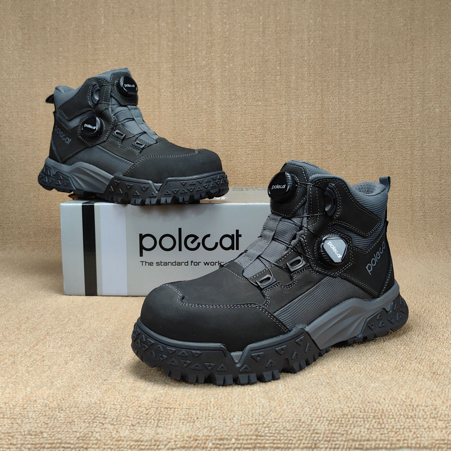 欧洲高端男士钢头鞋头层牛皮加宽适合肥脚宽脚工矿鞋耐磨防滑防刺