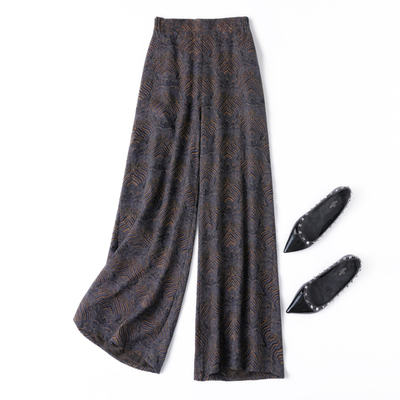 限量高阶！35姆米重磅香云纱裤子