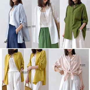 多巴胺真丝中长衬衣！干丝休闲落肩袖宽松开衫桑蚕丝女式大衬衫春