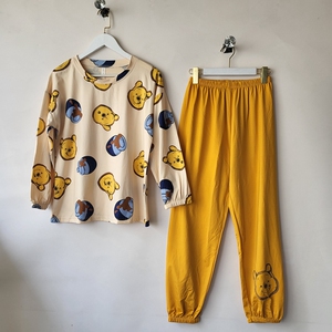 棉睡衣沙莱雅家居服女卡通