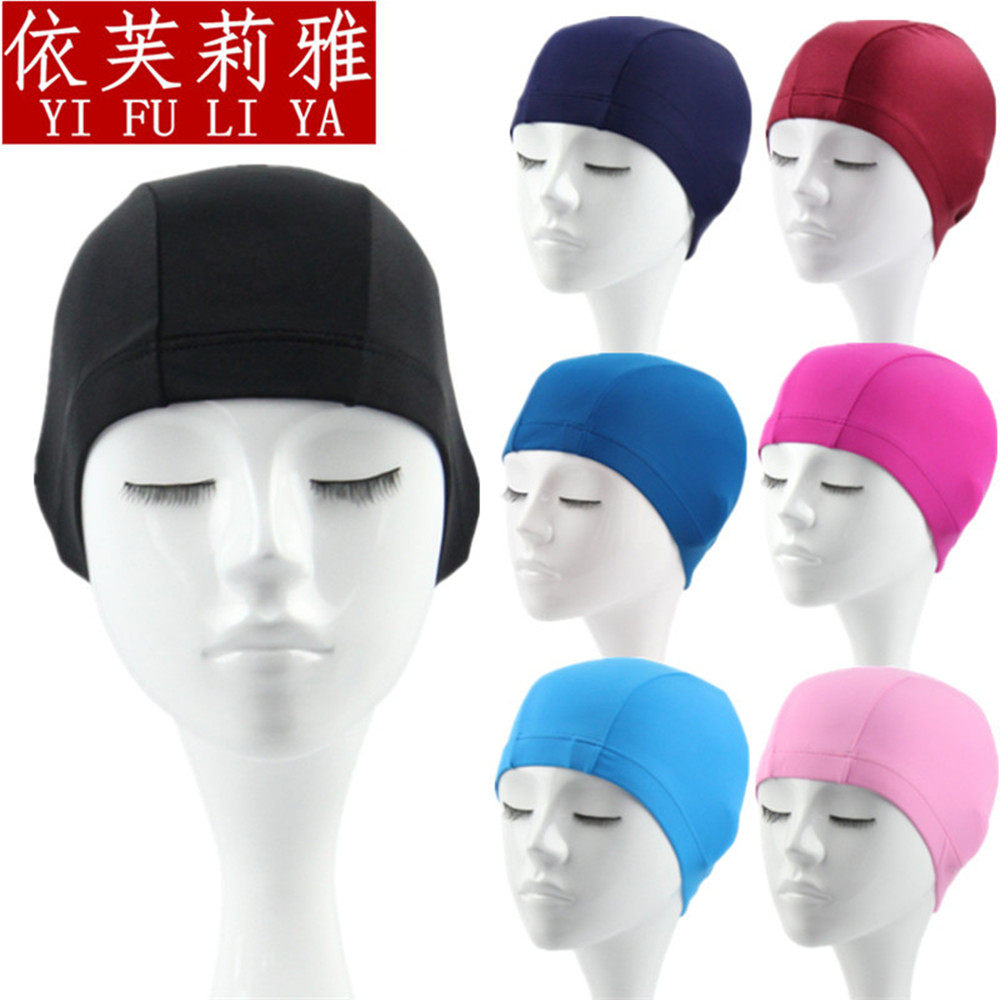 供应成人泳帽花色男女通用