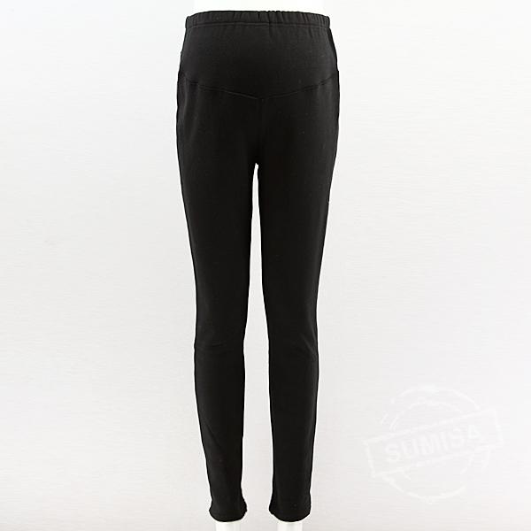 canlemon黑色加绒针织日本孕妇装