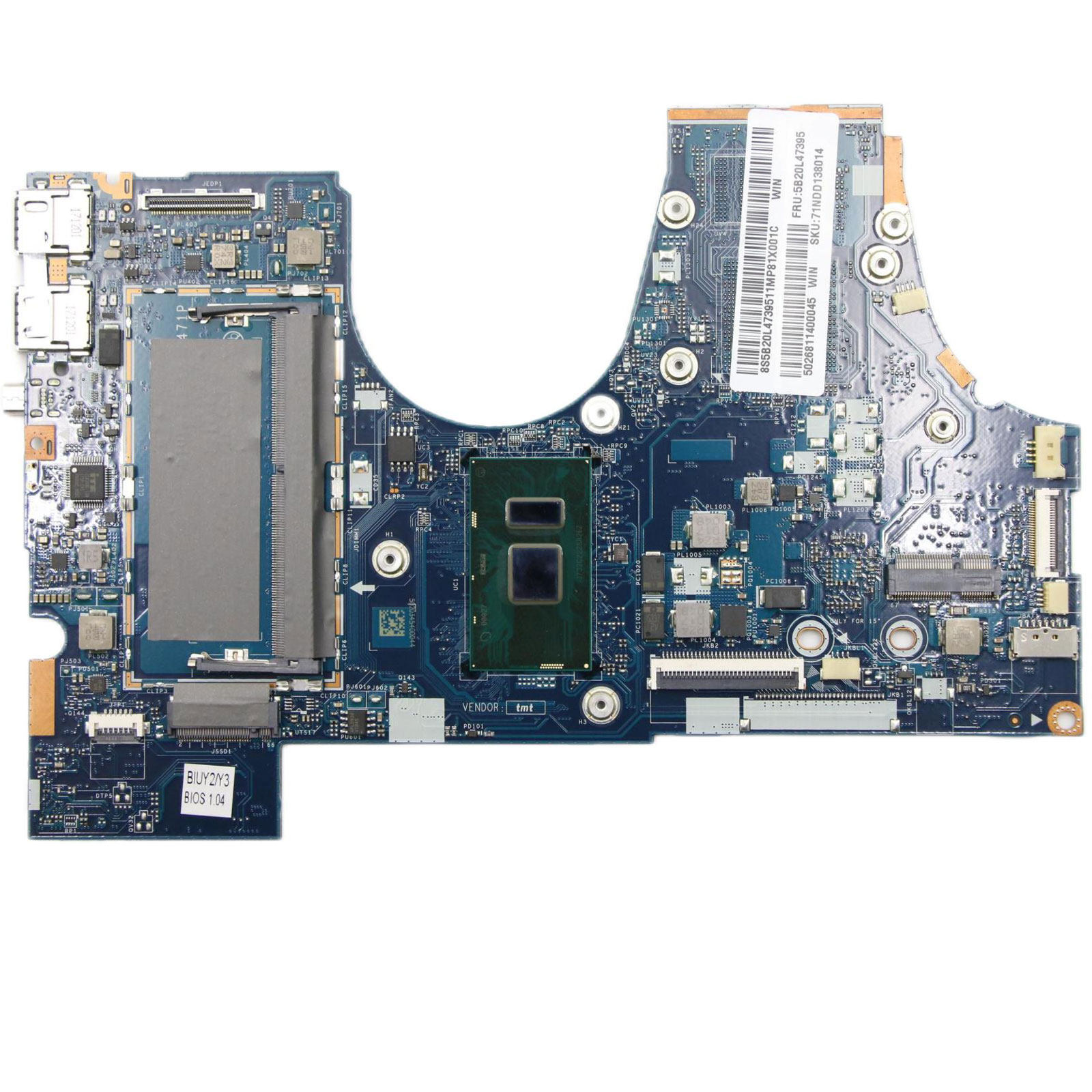 联想 YOGA710-14ISK  I7-6500U i5 i3 6代 LA-D471P 主板