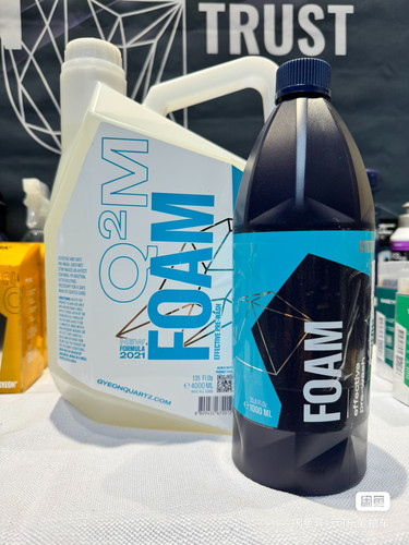 GYEON 吉漾 Q²M Foam 泡沫预洗液 高浓缩安全高效PA预洗分解软化