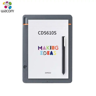 Wacom数位本bambooSlate智能笔记本绘画电子记事手写记录本CDS610