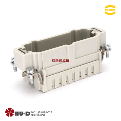 HARTING浩亭09330162602进口重载连接器HanE 16E压接针公插芯(M)