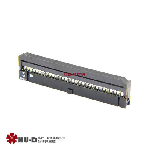 原装欧姆龙 60P牛角插头(IDC压线头)XG4M-6030-T 2.54间距