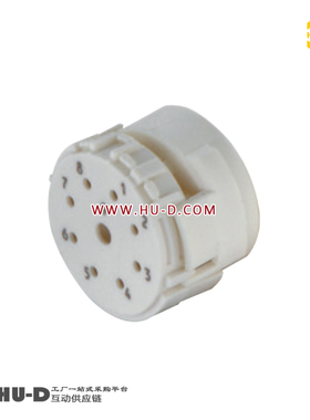 HARTING浩亭09151093001圆形M23连接器8+1芯母头