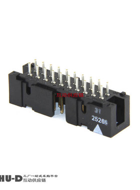 原装欧姆龙 20P简易牛角 XG4C-2031 DC3-20P直针 2.54间距