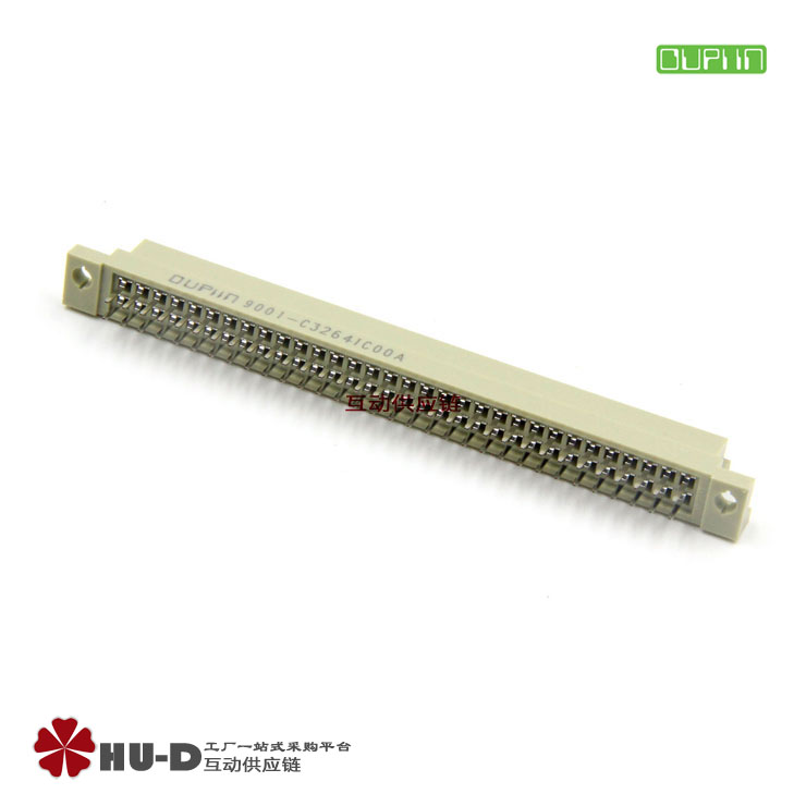 台湾欧品连接器 欧式插座 9001-32641C00A 2排64直孔 DIN264 母头