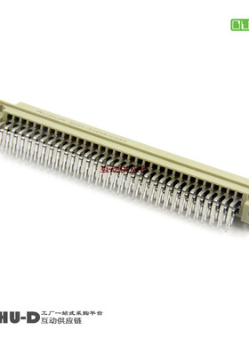 台湾欧品连接器 欧式插座 9001-14961C00A 3排96弯孔 DIN396 母头