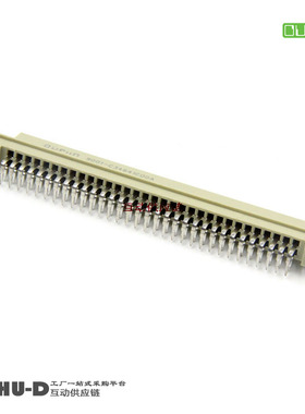 台湾欧品连接器 欧式插座 9001-C34641C00A 2排64弯孔DIN264 母头
