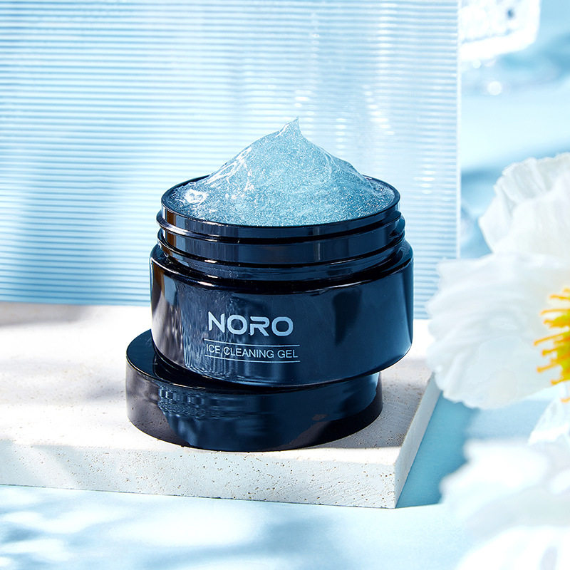 NORO冰晶啫喱清洁面膜水润清洁平衡水油保湿控油焕颜磨砂面膜65ml