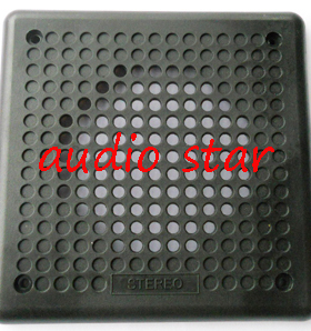 对角螺丝孔中心距119MM喇叭网罩120喇叭网罩塑料网罩4寸喇叭网罩