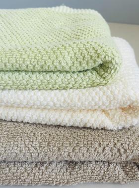 SSH纯棉螺旋毛圈质感柔软舒适厚实吸水毛巾浴巾微瑕