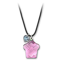 现货绝版20112款水晶蛋糕项链 1123105礼物