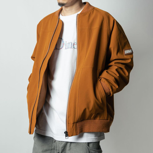 Dime Ma-1 Nylon Bomber Jacket 贴片Logo宽松休闲棒球服夹克外套