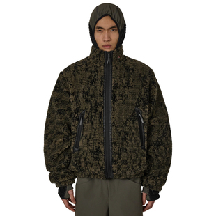 Jacket 现货 Furry Ewe 廓形仿羊羔绒保暖立领户外夹克外套潮 ROA