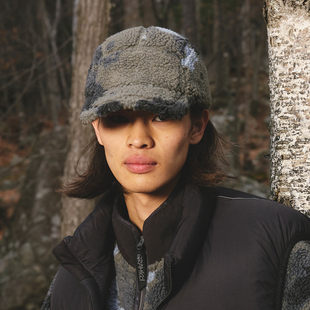 Wander 24AW 羊羔绒鸭舌帽潮 Cap And Fleece Gramicci Tape