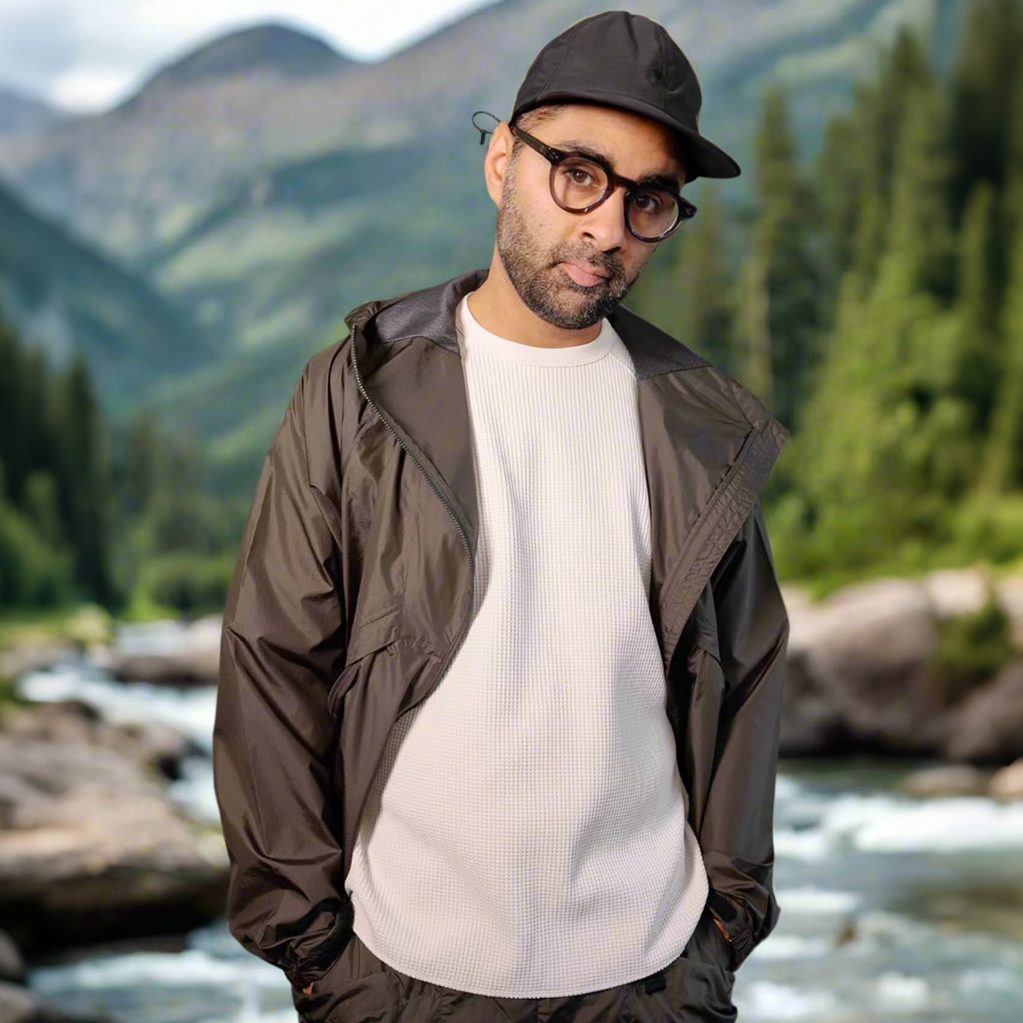 Goldwin防紫外线华夫格长袖T恤