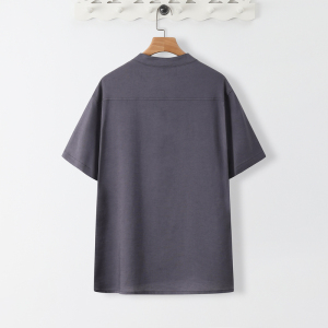 TS10* 夏季风短袖立领纯色薄款凉感衬衫居仕服 *P60图片