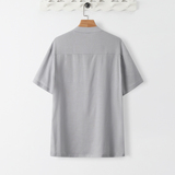 TS20*夏季风男士短袖薄款凉感T恤禅服居仕服*P60，男装T恤，星座1516（原B303）