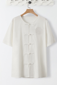 TS30 * 夏季风禅服居仕服短袖薄款凉感衬衫 *P75图片