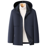 YT106*白鸭绒服中年男士羽绒服冬装外套可脱卸内胆厚送爸爸*P200，男装羽绒服，星座1516（原B303）