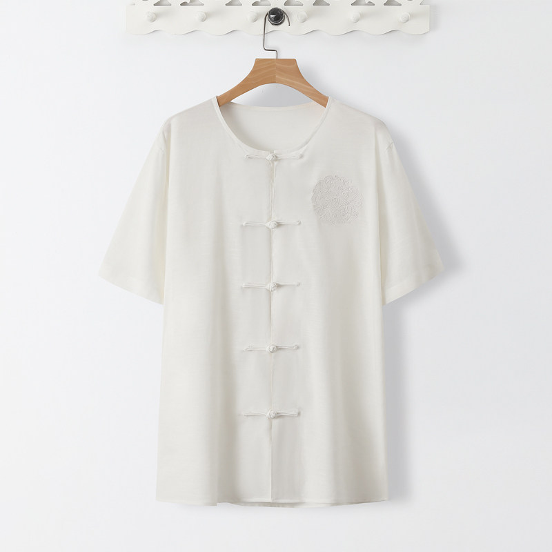 TS30 * 夏季风禅服居仕服短袖薄款凉感衬衫 *P75图片