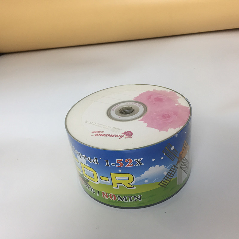바나나 CD 원료 CD 멀티 레이아웃 꽃 레늄 CD 빈 CD 입찰 CD 굽기 디스크 무료 배송