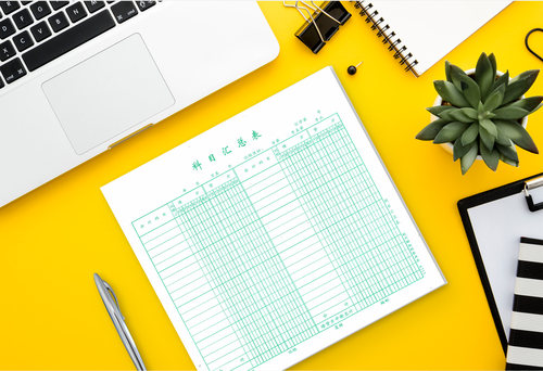 实体店  群联科目汇总表213   70克双胶纸 210*190 16开