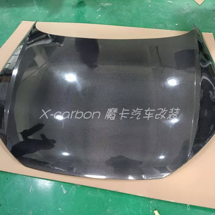 新款奥迪TTS改装碳纤维原厂款机盖 奥迪TTRS升级碳纤轻量化引擎盖