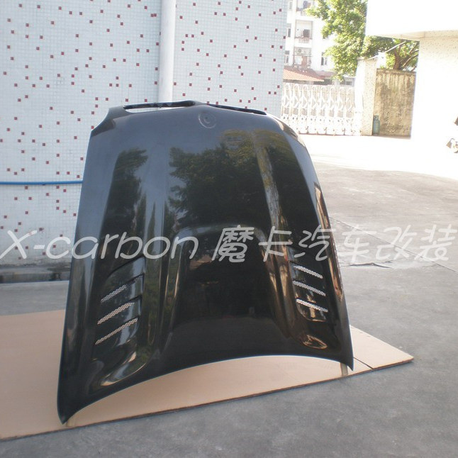 老款宝马X5 E70改装碳纤维开孔机盖X6 E71碳纤Vorsteiner款引擎盖