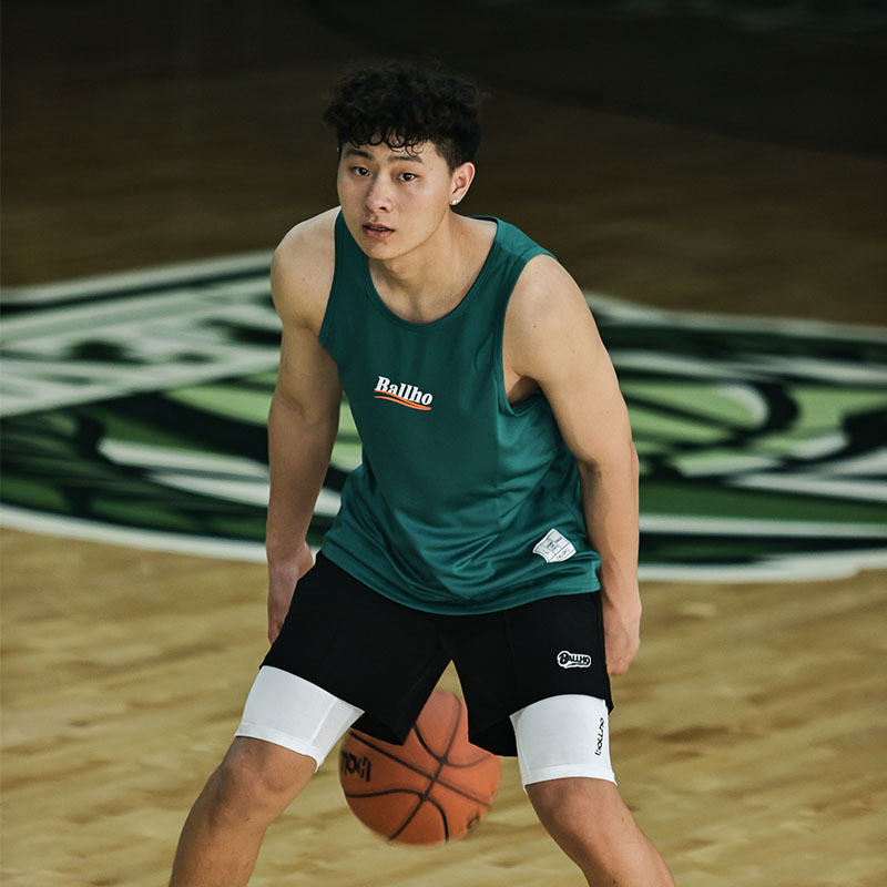 BALLHO男美式背心速干运动投篮服