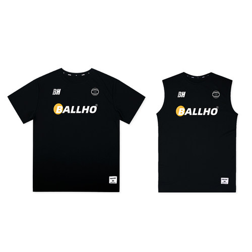BALLHO美式背心t恤短袖投篮服男