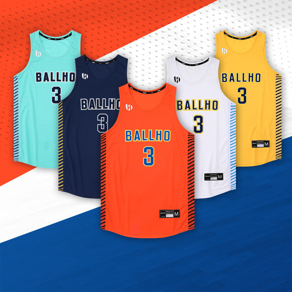 BALLHO2026窄肩无袖校园基础款篮球服套装比赛服定制球衣可印字
