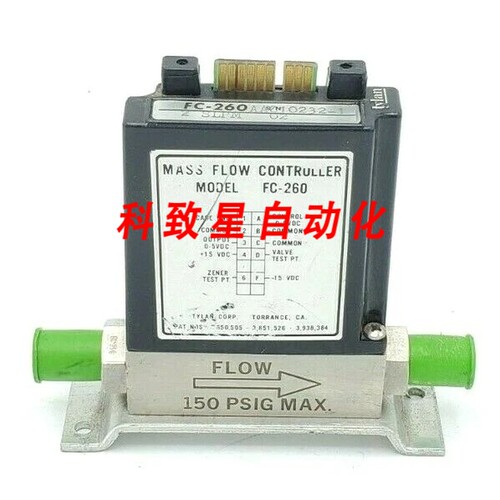 工业配件FC-260 2 SLPM 流量控制器150PSIG FC-260-2-SLPM-02