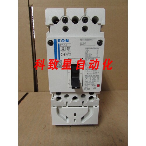 工业配件PDG13F0060TFFJ 断路器60A/480V/3P