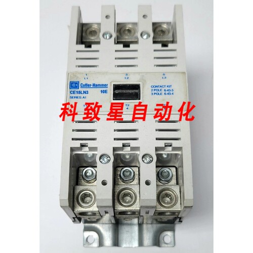 工业配件CE15LN3A 120 VAC SIZE L CE15LN3 IEC 接触器85 AMP