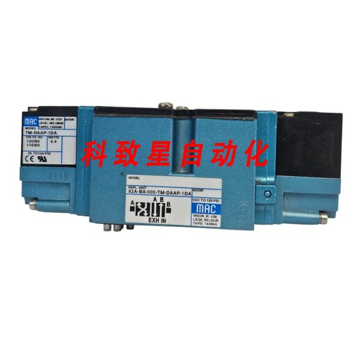 工业配件MAC 82A-BA-000-TM-DAAP-1DA/82ABA000TMDAAP1DA电磁阀TM