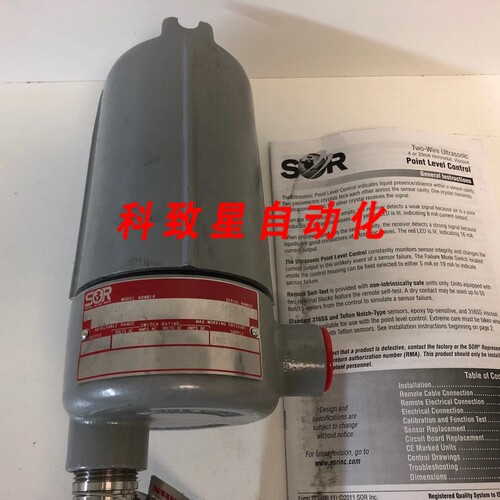 工业配件SOR 超声波点液位开关721K2-N-P9-C-FI/371N-N006-C3A-FI