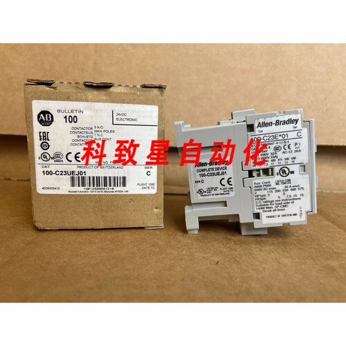 工业配件100-C23UEJ01接触器SER C 3 PH线圈24VDC