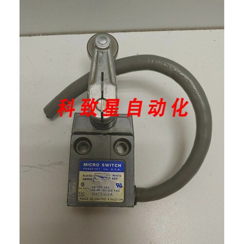 工业配件微型开关5A 250V 1/10 HP 限位开关914CE16-6A