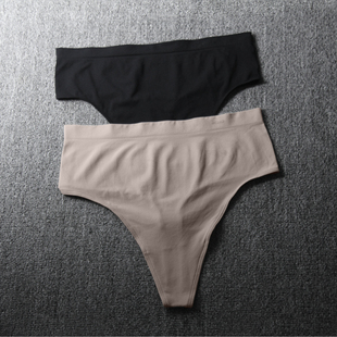 运动内裤 性感隐形夏季 女无痕透气棉裆运动内裤 出口超薄高腰丁字裤