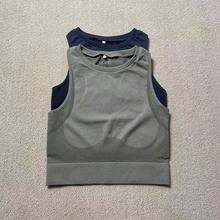 32262BX运动背心女透气速干紧身性感瑜伽服健身衣